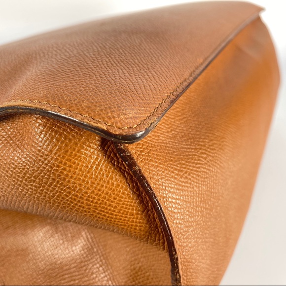 Authentic Vintage Bvlgari XLarge Leather Tote - Picture 10 of 16